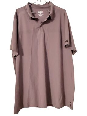 RHONE Men's Short Sleeve Tech Polo Sz XXL Sweat Wicking Lightweight UPF 50